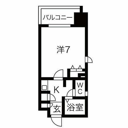 ジュネーゼ大阪城南の物件間取画像